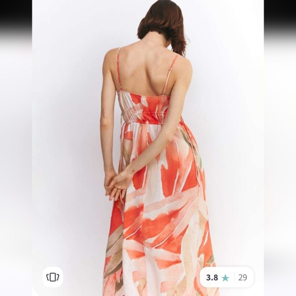 Light & Breezy Floral Maxi Dress - 80% viscose 20% polyamide - Picture 2 of 7